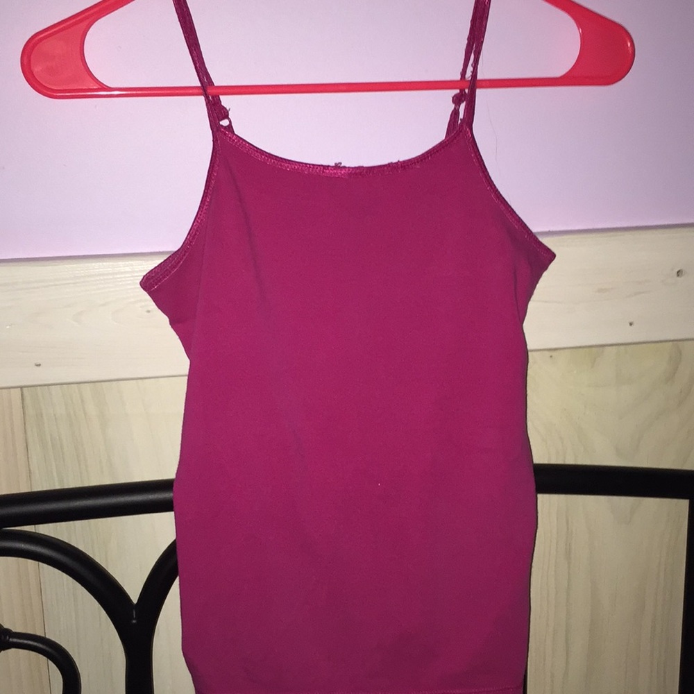 Hot pink cami